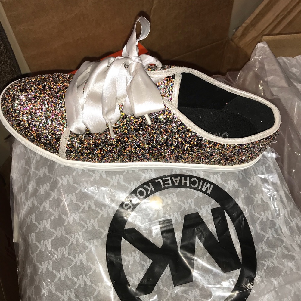Dirty Laundry Josi Glitter Sneakers Sz.10 - Picture 2 of 3